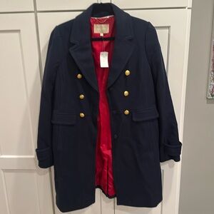 Banana Republic Navy Coat
